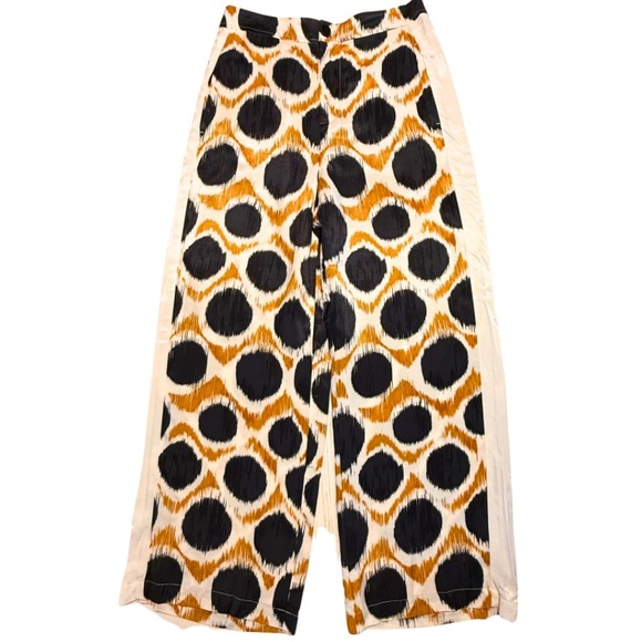 Anthropologie Maeve Women's Wide-Leg Pants, Geometric Print, Size 8 - Picture 2 of 6